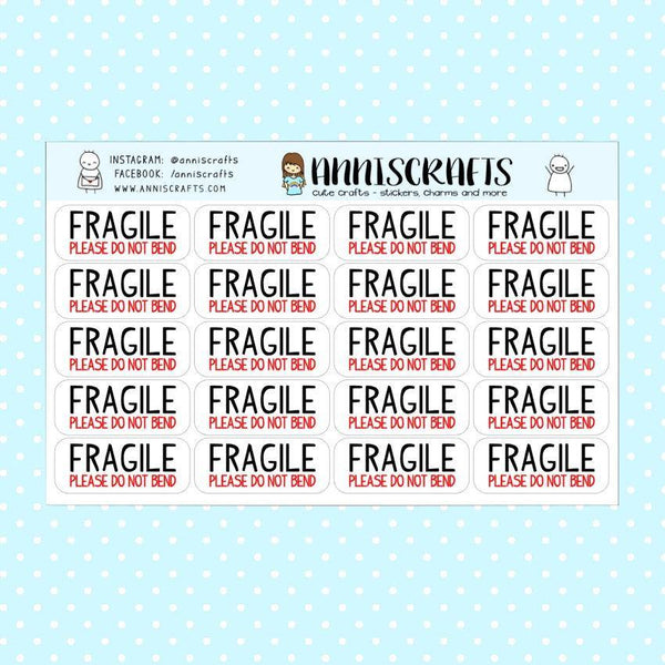 20 Fragile Please Do Not Bend Stickers Packaging Business Mailing Ship – anniscrafts 20-fragile-please-do-not-bend-stickers-packaging-business-mailing-ship-anniscrafts