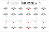 Heart For Your Happy Tears  Stickers Wedding Throw Me Stickers Heart Wedding Stickers Wedding Favor Stickers UK Seller Stickers - anniscrafts