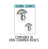 Rainy Day Umbrella Stickman Chibi Planner Stickers, Raining Stickers, Umbrella Stickers, Stickman Stickers, Kawaii Stickers, Happy Planner - anniscrafts