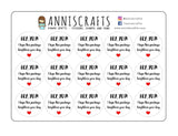 Hey You Packaging Stickers, I Hope This Package Brightens Your Day Stickers, Envelope Stickers, With Love Stickers, Round Stickers - anniscrafts