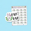 Loki Bunny Pay Day Stickers Happy Planner Stickers Erin Condren Filofax Kikkik Stickers Cute Kawaii Animal Functional Daily Stickers - anniscrafts