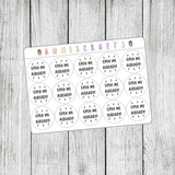 Open Me Already Stickers Packaging Order Stickers Cute Round Stickers Mailing Labels Round Cute Packaging Happy Mail Wedding Stickers - anniscrafts