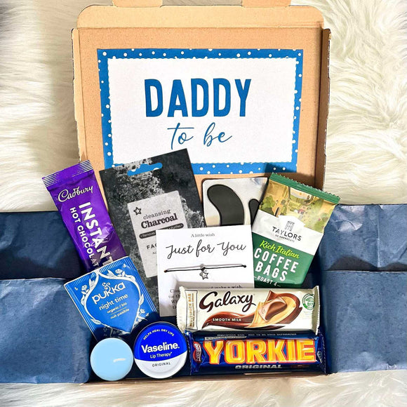 Daddy To Be Gift Box New Dad Father To Be Mens Spa Pamper Box New Dad Care Package Letterbox New Father Fathers Day Gift Daddy To Be Box
