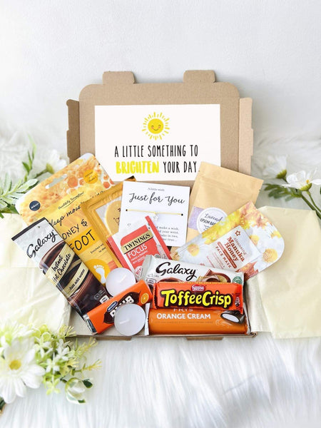 Box of Sunshine Gift Pick Me Up Gift Brighten Your Day Box Cheer Up Gift Box - anniscrafts
