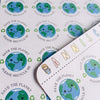 Save The Planet Please Recycle Me Stickers Recycling Stickers Save Environment Stickers Recycle Glass Plastic Cardboard Kawaii Cute Stickers - anniscrafts