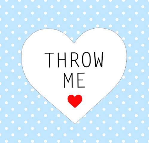 Throw Me Heart Wedding Stickers Heart Cute Wedding Favor Confetti Throw Me Stickers Confetti Box Labels Stickers - anniscrafts