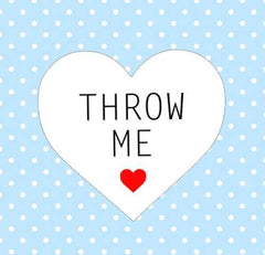 Throw Me Heart Wedding Stickers Heart Cute Wedding Favor Confetti Throw Me Stickers Confetti Box Labels Stickers