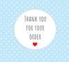 30 Thank You For Your Order Stickers Packaging Envelope Order Purchase Seal Stickers Heart Cute Round Label Stickers AC42 - anniscrafts