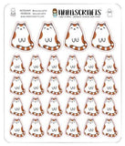 Happy Cat Planner Stickers Kitty Kitten Calico Erin Condren Happy Planner Stickers UK Seller Kawaii Stickers - anniscrafts