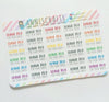 Rainbow Thank You Stickers Thank You For Your Order Stickers Colorful Packaging Stickers - anniscrafts