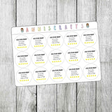 Etsy Review Stickers Love Your Order Feedback Stickers, Packaging Stickers, Business Stickers, Etsy Stickers, Leave A Review Stickers - anniscrafts
