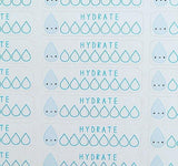 50+ Hydrate Stickers Planner Stickers Happy Planner Kawaii Stickers, Drink Up, Health Stickers,  H2O Water Intake Stickers AC11 - anniscrafts