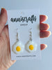 Egg Earrings Food Resin Earrings - anniscrafts
